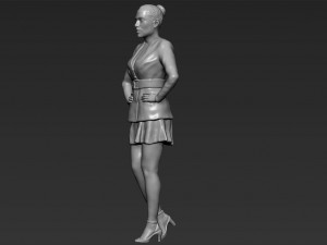 jennifer lopez ready for full color 3d printing 3Dプリントモデル