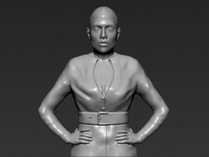 jennifer lopez ready for full color 3d printing 3Dプリントモデル