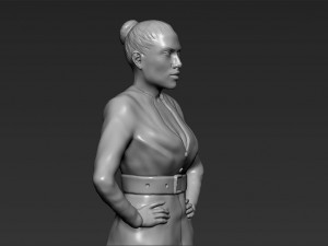 jennifer lopez ready for full color 3d printing 3Dプリントモデル