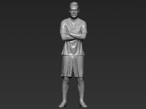 david beckham 3d printing ready stl obj Modello di stampa 3D