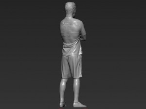 david beckham 3d printing ready stl obj Modello di stampa 3D