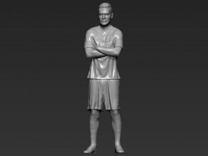 david beckham 3d printing ready stl obj Modello di stampa 3D