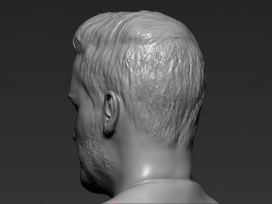 david beckham 3d printing ready stl obj Modello di stampa 3D