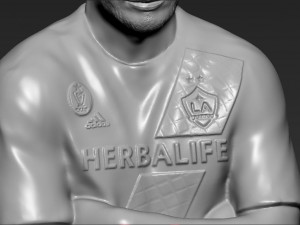 david beckham 3d printing ready stl obj Modello di stampa 3D