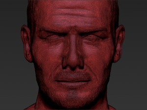 david beckham 3d printing ready stl obj Modello di stampa 3D