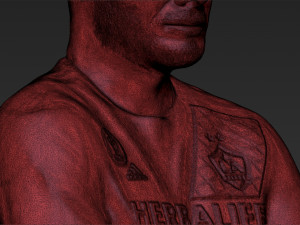 david beckham 3d printing ready stl obj Modello di stampa 3D
