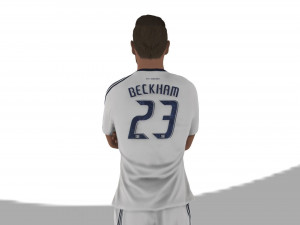 david beckham la galaxy ready for full color 3d printing Model do druku 3D