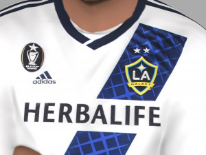 david beckham la galaxy ready for full color 3d printing Model do druku 3D