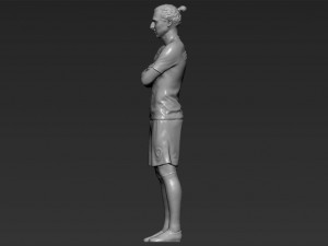 zlatan ibrahimovic la galaxy 3d printing ready stl obj 3D-printmodel
