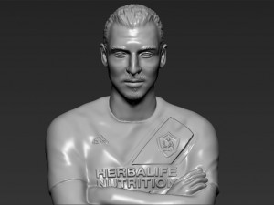 zlatan ibrahimovic la galaxy 3d printing ready stl obj 3D-printmodel
