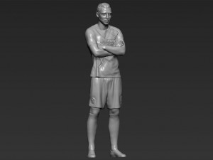 zlatan ibrahimovic la galaxy 3d printing ready stl obj 3D-printmodel