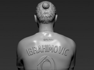 zlatan ibrahimovic la galaxy 3d printing ready stl obj 3D-printmodel