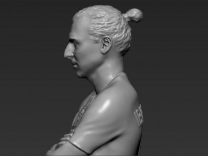 zlatan ibrahimovic la galaxy 3d printing ready stl obj 3D-printmodel