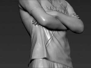 zlatan ibrahimovic la galaxy 3d printing ready stl obj 3D-printmodel