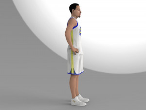 stephen curry ready for full color 3d printing Modello di stampa 3D