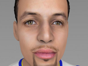 stephen curry ready for full color 3d printing Modello di stampa 3D