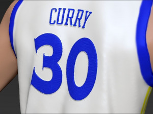 stephen curry ready for full color 3d printing Modello di stampa 3D