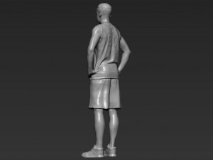 stephen curry ready for full color 3d printing Modello di stampa 3D