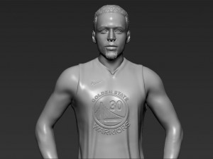 stephen curry ready for full color 3d printing Modello di stampa 3D