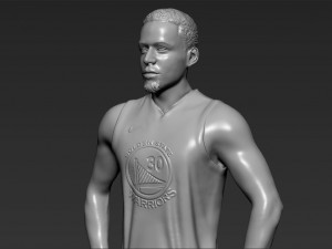 stephen curry ready for full color 3d printing Modello di stampa 3D