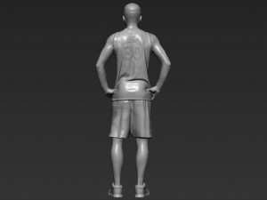 stephen curry ready for full color 3d printing Modello di stampa 3D
