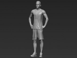 stephen curry ready for full color 3d printing Modello di stampa 3D
