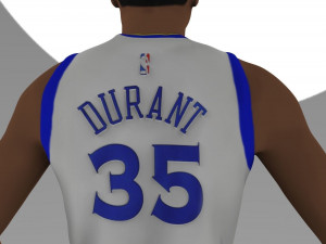 kevin durant ready for full color 3d printing 3D 프린트 모델