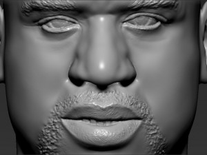 shaq oneal bust 3d printing ready stl obj 3Dプリントモデル