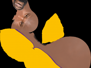 shaq oneal bust ready for full color 3d printing 3D प्रिंट मॉडल