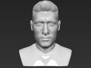 robert lewandowski bust 3d printing ready stl obj 3D Print Model