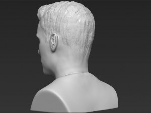 robert lewandowski bust 3d printing ready stl obj 3D Принт Модель