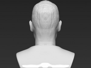 robert lewandowski bust 3d printing ready stl obj 3D Принт Модель