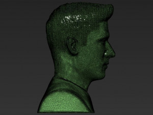 robert lewandowski bust 3d printing ready stl obj 3D Принт Модель