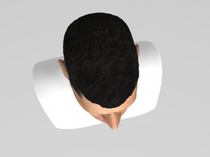 robert lewandowski bust ready for full color 3d printing Modèles 3D en vedette
