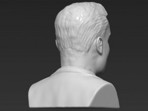 elon musk bust 3d printing ready obj stl Modelo de impresión 3D