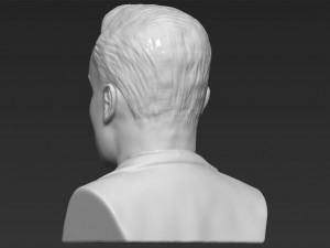 elon musk bust 3d printing ready obj stl Modelo de impresión 3D