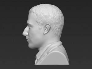 mark zuckerberg bust ready for full color 3d printing 3D Принт Модель