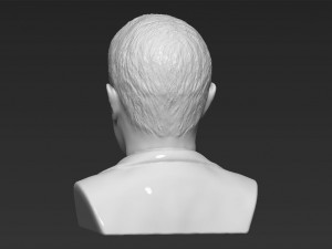 mark zuckerberg bust ready for full color 3d printing 3D Принт Модель