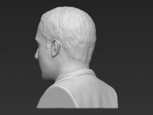 mark zuckerberg bust ready for full color 3d printing 3D Принт Модель