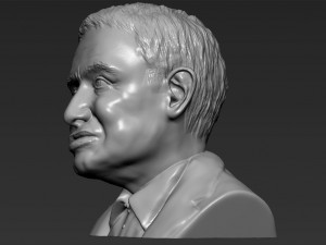 stephen hawking 3d printing ready stl obj 3D-printmodel
