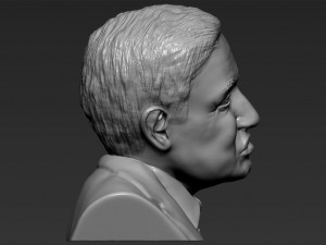 stephen hawking 3d printing ready stl obj 3D-printmodel