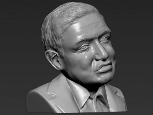 stephen hawking 3d printing ready stl obj 3D-printmodel