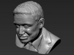 stephen hawking 3d printing ready stl obj 3D-printmodel