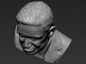 stephen hawking 3d printing ready stl obj 3D-printmodel