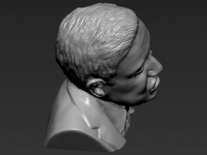stephen hawking 3d printing ready stl obj 3D-printmodel