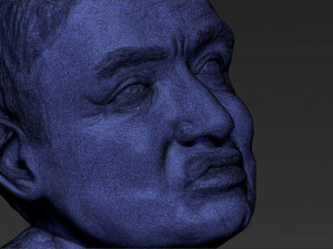 stephen hawking 3d printing ready stl obj 3D-printmodel