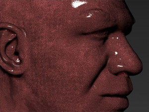 mike tyson bust 3d printing ready stl obj 3Dプリントモデル