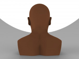 mike tyson bust ready for full color 3d printing Model Cetak 3D