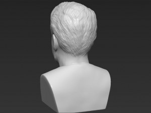 tony stark robert downey jr iron man bust ready for 3d printing Modelo de Impressão 3D