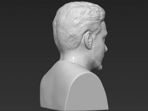 tony stark robert downey jr iron man bust ready for 3d printing Modelo de Impressão 3D
